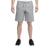  Quần Short Puma Fleece Dạng Nỉ- Chiều Dài Ống Quần Trong 25 cm Màu Xám 