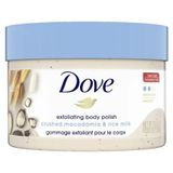  TẨY TẾ BÀO CHẾT TOÀN THÂN DOVE MỸ EXFOLIATING BODY POLISH CRUSHED MACADAMIA & RICE MILK 298G KTĐ 