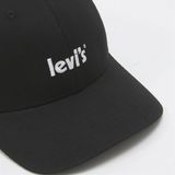  Nón Cap Levi's Màu Đen Essensial Logo 