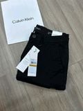 Quần Kaki Nam Calvin Klein CK Solid Slim Fit Màu Đen 