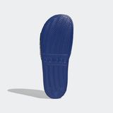  Dép Adidas Adilette Aqua Slide Màu Xanh Đen Sọc Trắng 