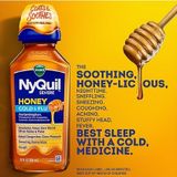  Siro Cảm Ho Vicks NyQuil Severe Honey Cold & Flu 354ml 