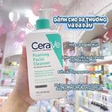  Sữa Rửa Mặt Cerave Hydrating Facial Cleaner 473ml và 355ml Dành cho Da Dầu Made in USA 