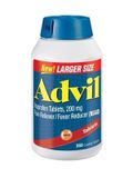  Viên Uống Giảm Đau Hạ Sốt ADVIL Ibuprofen 200mg Nén 360 Viên 