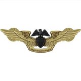  Pins Vanguard Aviation Maintenance Officer 7cm x 2.5cm Gold 