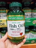  Dầu Cá Fish Oil 1400mg Nature's Bounty 130 viên 