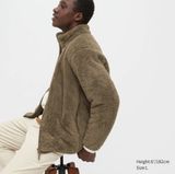  Áo Khoác Nam Lông Cừu Uniclo Nội Địa Nhật Chính Hãng 