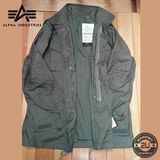  Áo M65 Alpha Industries Màu Xanh Oliu 