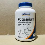  NUTRICOST POTASSIUM CITRATE 500 VIÊN 