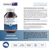  ACACI LABS BLACK MACA GINSENG PREMIUM FIL COATED TABLETS 45V 