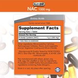  NOW NAC 1000MG 120 VIÊN 