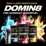  PVL PRE WORKOUT DOMIN8 40SER 