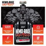  NUTREX HEMO RAGE UNLEASHED PRE WORKOUT 30SER 