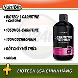  BIOTECH L CARNITINE +CHROME 500ML 