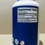  NUTRICOST APPLE CIDER VINEGAR 240 VIÊN 