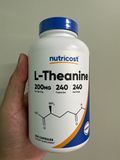  NUTRICOST L -THEANINE 200MG 240 VIÊN NHỘNG 
