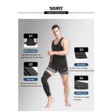  Aolikes- Băng gối dài size L (7060) - ĐEN 