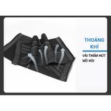  Aolikes- Đai bảo vệ bắp chân, Đen L (7760) 