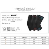  Aolikes- Bó gối sọc Đen size M (7723) 