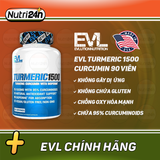  EVL TURMERIC 1500 CURCUMIN 90 VIÊN 