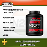  MUSCLETECH NITROTECH WHEY GOLD 5LBS 