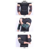  Aolikes- Xỏ cánh tay, bảo vệ cùi chỏ size L (7547) 