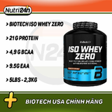  BIOTECH ISO WHEY ZERO 5LBS 2.3KG 