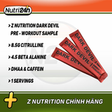  Z NUTRITION DARK DEVIL PRE WORKOUT 1 GÓI LẺ 