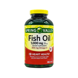  SPRING VALLEY FISH OIL 1000MG (300MG FISH OIL) 300 VIÊN 