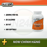  Now Omega 3 500 viên 