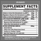  NUTREX LIPO 6 BLACK KETO 60 VIÊN 