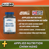  APPLIED NUTRITION CALCIUM MAGNESIUM 60 VIÊN 