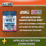  COMBO 10 SAMPLE APPLIED NUTRITION CRITICAL WHEY 30GRAM 