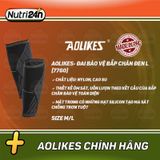  Aolikes- Đai bảo vệ bắp chân, Đen L (7760) 