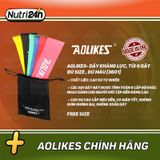  Aolikes- Dây kháng lực, túi 6 dây đủ size , đủ màu(3601) 