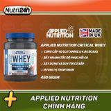  APPLIED NUTRITION CRITICAL WHEY 450 GRAM 