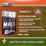  BIOTECH MUSCLE MASS 10LBS 4.5KG 