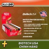  BIOTECH PROTEIN BAR NUTS AND FRUITS 28 BAR/BOX 