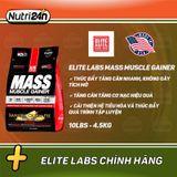  ELITE LABS MASS MUSCLE GAINER 10LBS 4.5KG 
