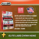  ELITE LABS MASS MUSCLE GAINER 25.5LBS 11.6KG 