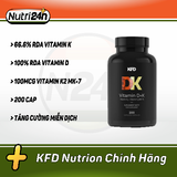  KFD Vitamin D + K 200 viên 