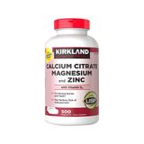  KIRKLAND CALCIUM CITRATE MAGNESIUM ZIN C 500 VIÊN 