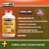  KIRKLAND FISH OIL 400 VIÊN 