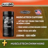  MUSCLETECH CAFFEINE 220MG 125 VIÊN 