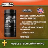  MUSCLETECH PLATINUM OMEGA FISH OIL 100 VIÊN 