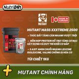  MUTANT MASS XXXTREME 2500 - TÚI CHIẾT 1KG 