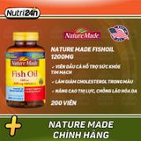  NATURE MADE FISH OIL 1200MG 200 VIÊN 