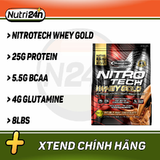  MUSCLETECH NITROTECH WHEY GOLD 8LBS 