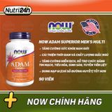  NOW ADAM SUPERIOR MEN'S MULTI 90 VIÊN 