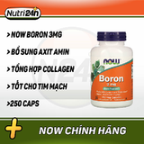  NOW BORON 3MG 250 VIÊN 